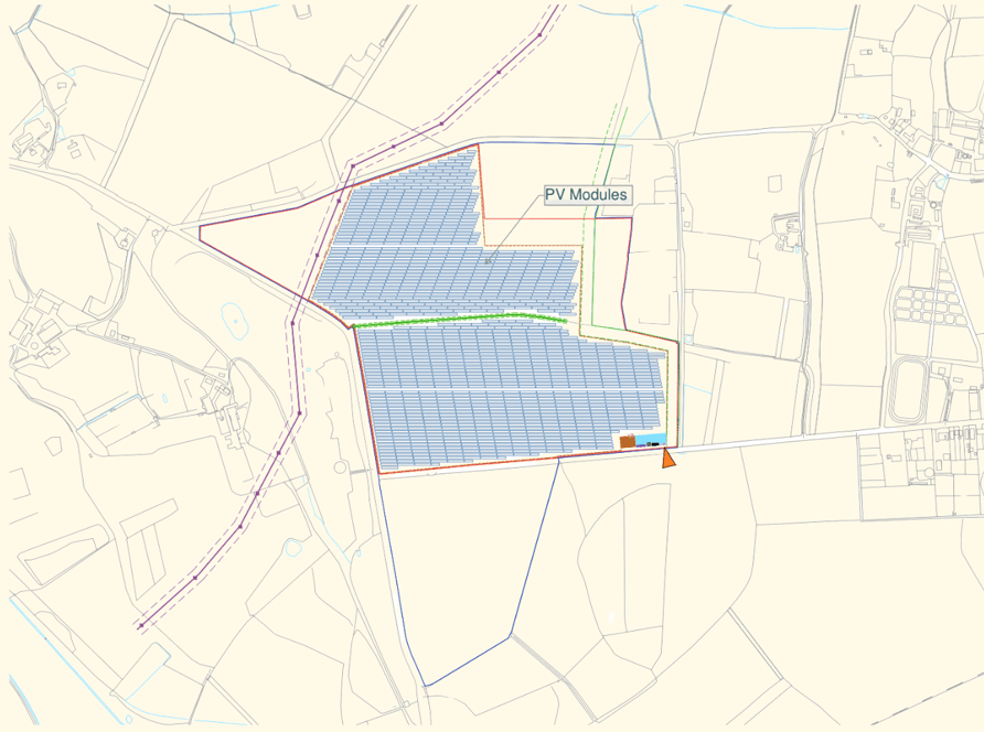 Buildable Area Glint Solar